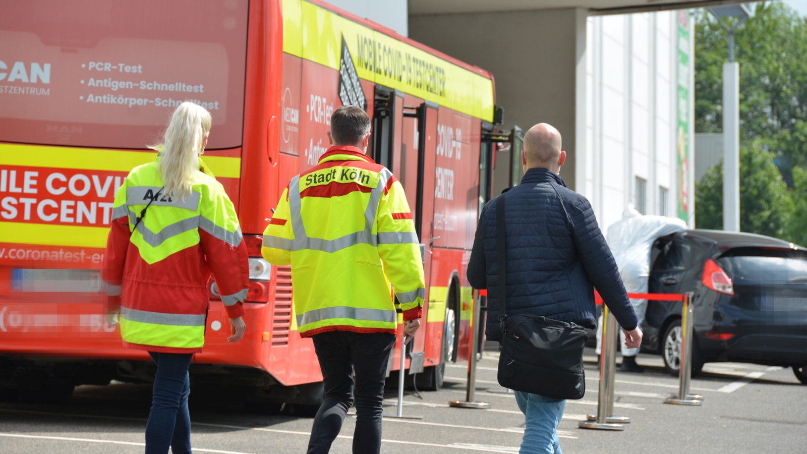 Mobile Test centre rheydt