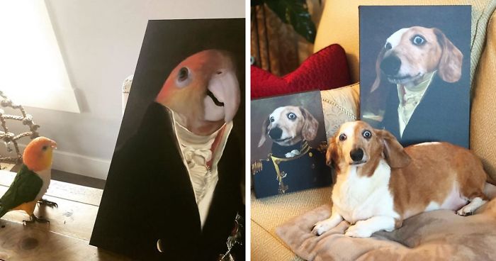 Get a Custom pet portrait right now with many benefits