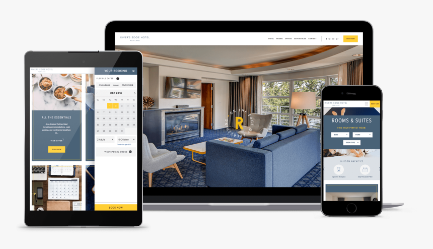 Why do websites for hotels need to be designed differently than other websites?